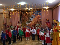 Осень очень хороша! Исполнение песни