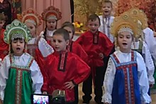 Хоровое исполнение песни "Ярмарка идет!"